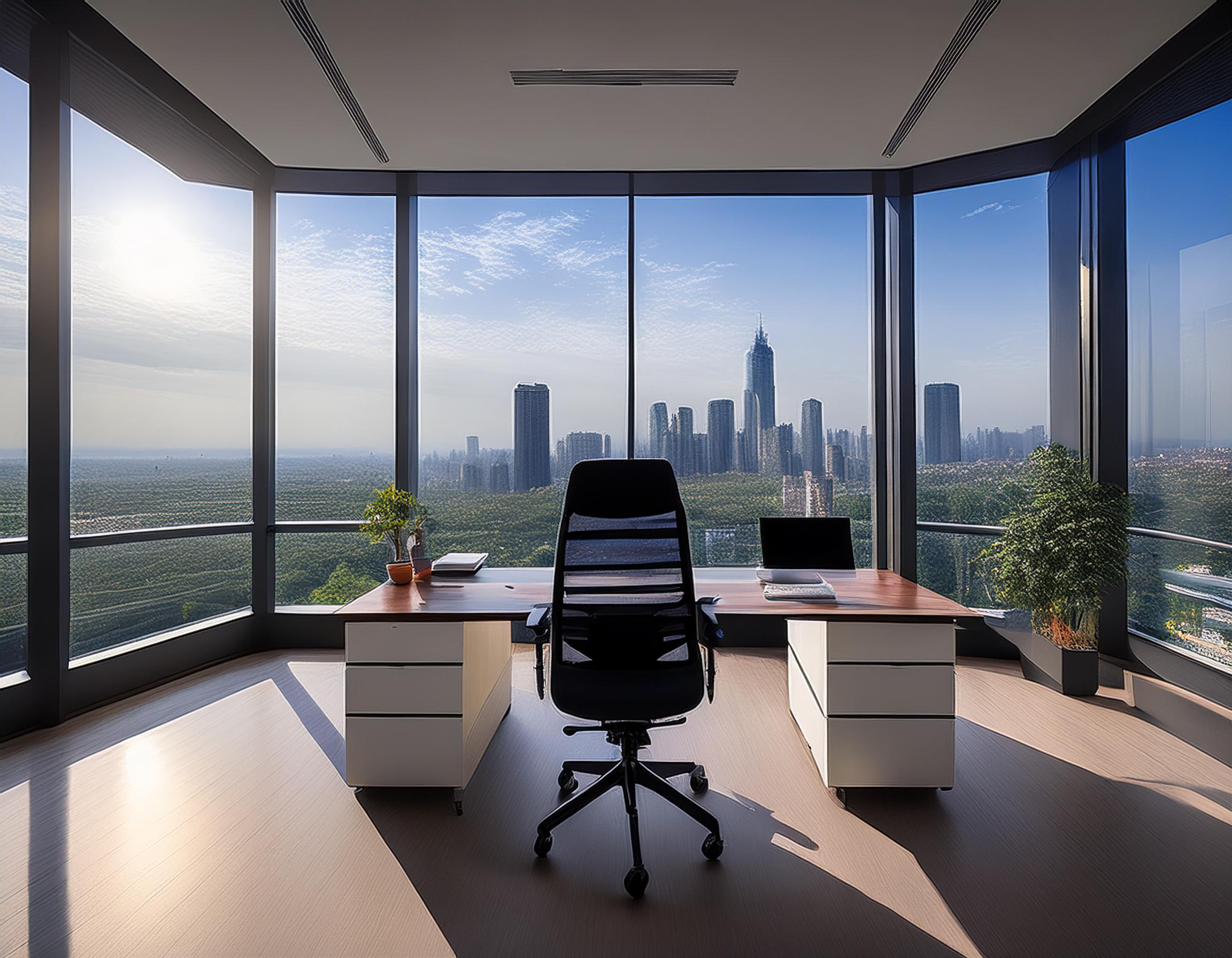 Elegantes Büro der Steuerkanzlei in Frankfurt